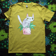 Load image into Gallery viewer, Pooping Cat T-shirt