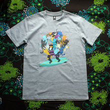Load image into Gallery viewer, Surfing Cats T-shirt