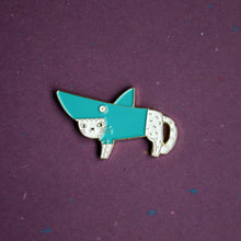 Load image into Gallery viewer, Shark Cat Enamel pin