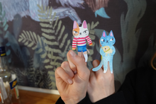 Load image into Gallery viewer, Printable 2025 calendar - cat craft calendar - downloadable printable DIY