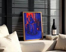 Load image into Gallery viewer, Indigo dreams print