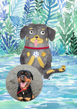 Load image into Gallery viewer, Custom pet portrait
