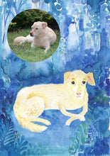 Load image into Gallery viewer, Custom pet portrait