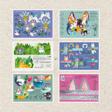 Load image into Gallery viewer, Printable 2025 calendar - cat craft calendar - downloadable printable DIY