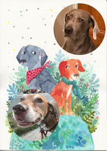 Load image into Gallery viewer, Custom pet portrait