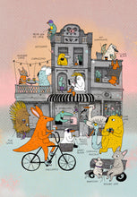 Load image into Gallery viewer, Coffee Street Print