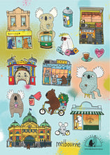 Load image into Gallery viewer, Melbourne stickers