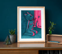Load image into Gallery viewer, Aqua dreams print