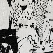 Load image into Gallery viewer, Morning Cats Teatowel