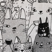 Load image into Gallery viewer, Morning Cats Teatowel