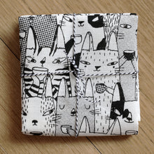 Load image into Gallery viewer, Morning Cats Teatowel