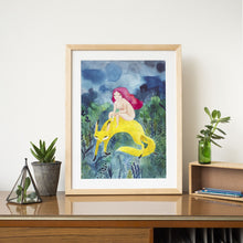 Load image into Gallery viewer, Around the world with the Yellow Fox Print
