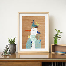 Load image into Gallery viewer, Bird King Print