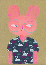 Load image into Gallery viewer, People series - Östen - original illustration framed