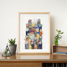 Load image into Gallery viewer, Sloths Sloths Print