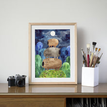 Load image into Gallery viewer, Wombats Print