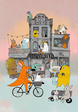 Load image into Gallery viewer, Coffee Street Print