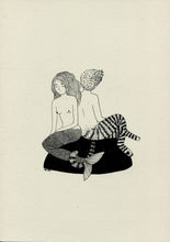 Load image into Gallery viewer, Strange lovers original drawing