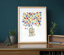 Load image into Gallery viewer, Balloon Sloths Print