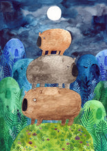 Load image into Gallery viewer, Wombats Print