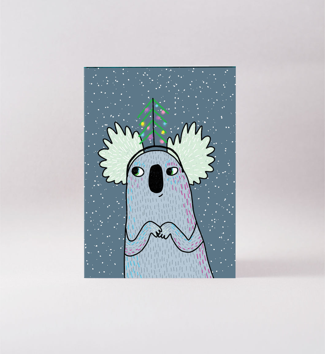 Glow Koala Card