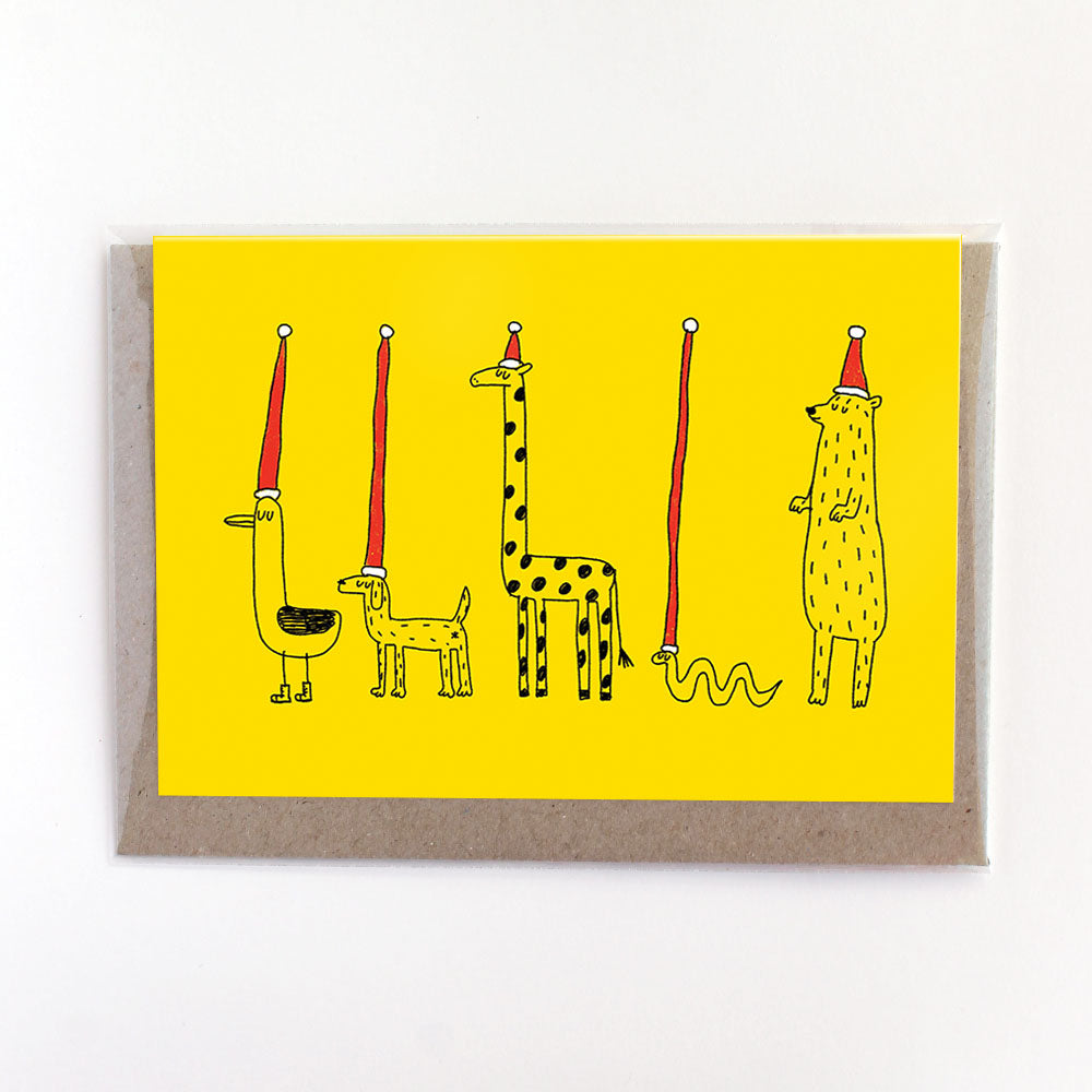Xmas Hats Card