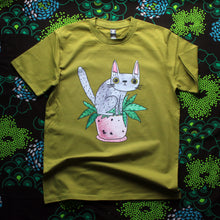 Load image into Gallery viewer, Pooping Cat T-shirt
