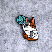 Load image into Gallery viewer, Go Home Enamel Pin
