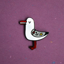 Load image into Gallery viewer, Seagull Enamel Pin
