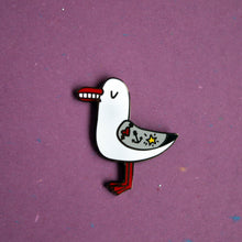 Load image into Gallery viewer, Seagull Enamel Pin
