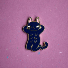 Load image into Gallery viewer, Sassy Cat Enamel Pin
