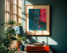 Load image into Gallery viewer, Aqua dreams print

