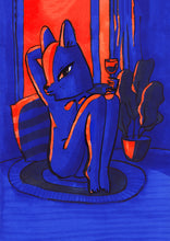 Load image into Gallery viewer, Indigo dreams print
