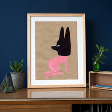 Load image into Gallery viewer, Black Fox 1 print
