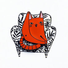 Load image into Gallery viewer, Cat Enamel Pin
