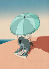 Load image into Gallery viewer, Beach Koala Print
