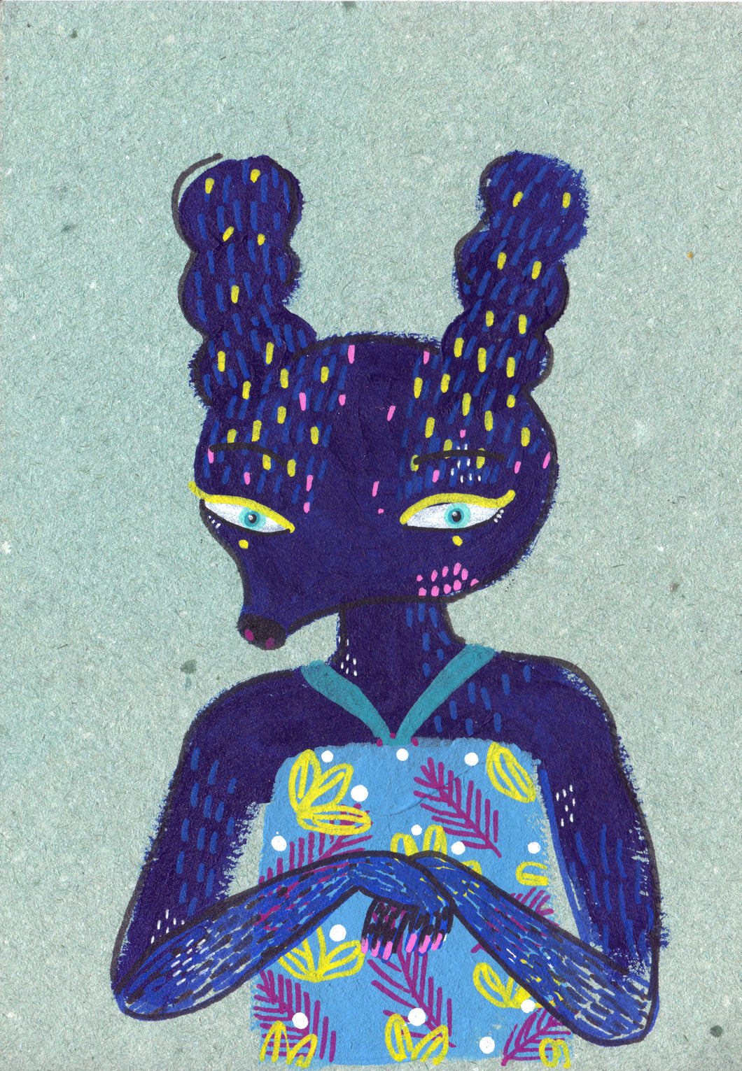 People series - Grenadine - original illustration