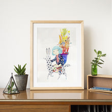 Load image into Gallery viewer, Adventure Llama Print

